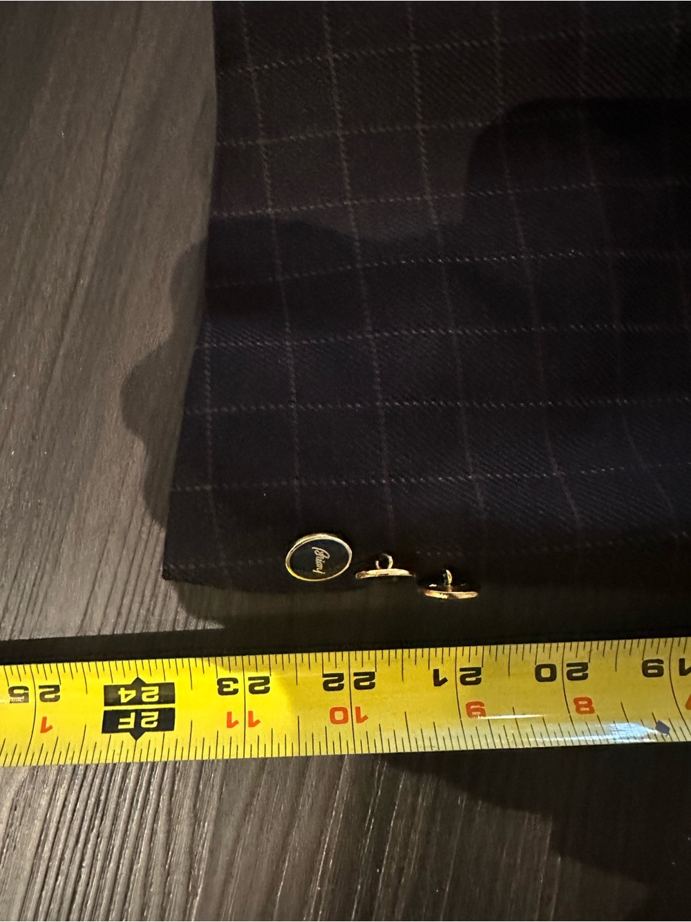 Brioni Charcoal Windowpane Sport Coat - Picture 10 of 10
